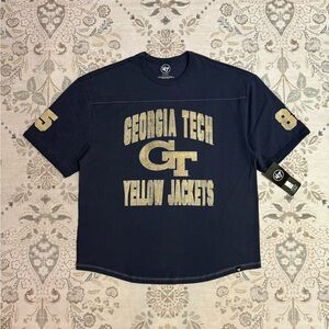 47 Brand Georgia Tech Yellow Jackets Boxy Jersey Tee